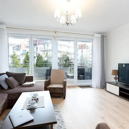 公寓 Przestrzenny 56m2 Z Tarasem - 2homerent 科沃布热格
